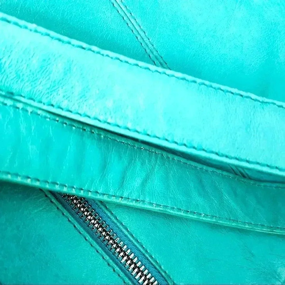 Hobo Sarah Turquoise Crossbody Bag - Picture 8 of 8